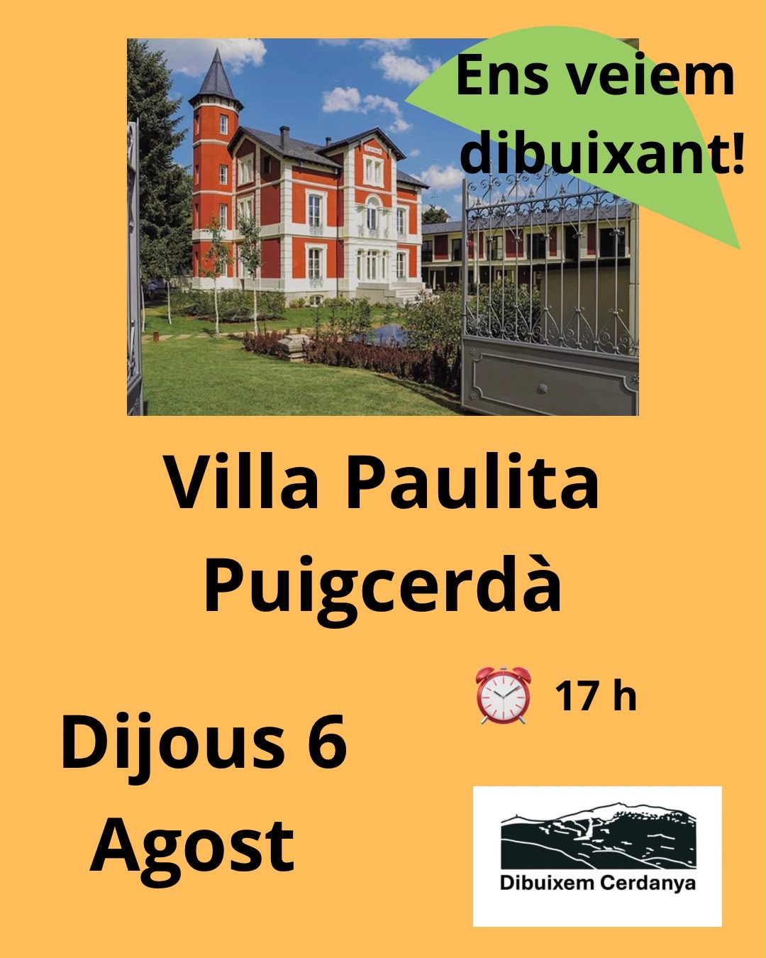Dibuixem Cerdanya. Villa Paulita. Puigcerdà