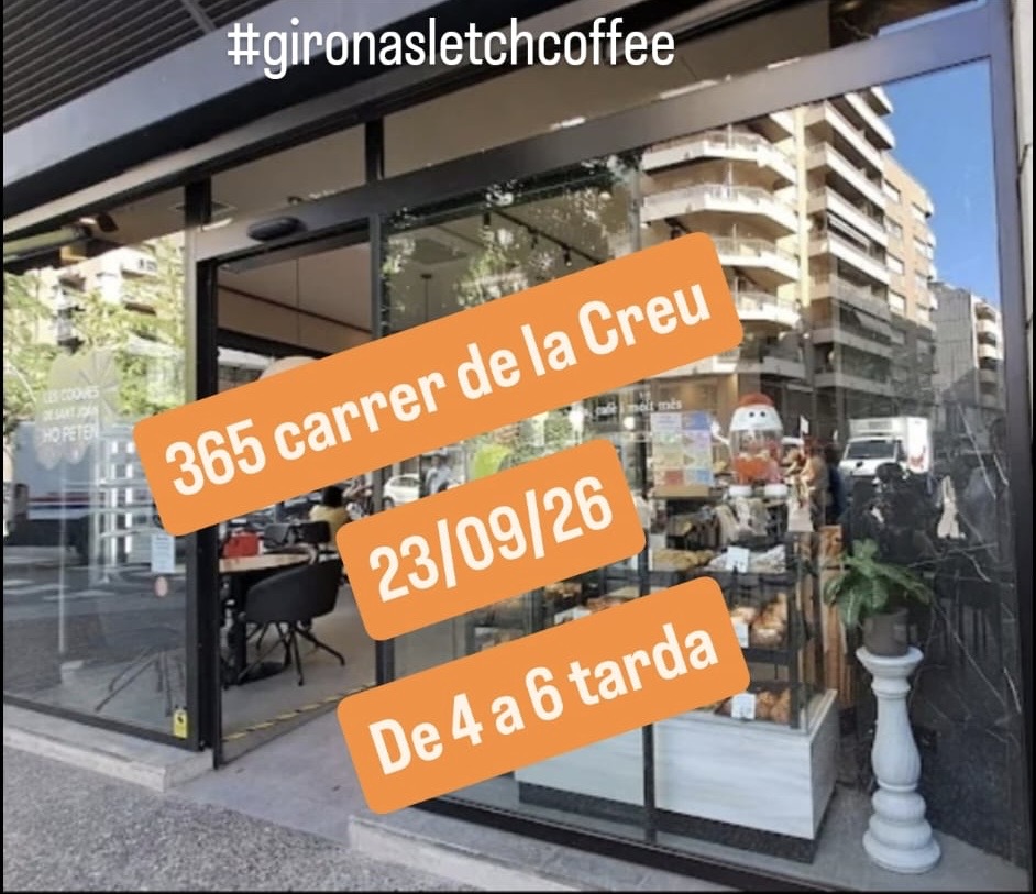 Girona Sketch Coffee. 365 carrer de la Creu