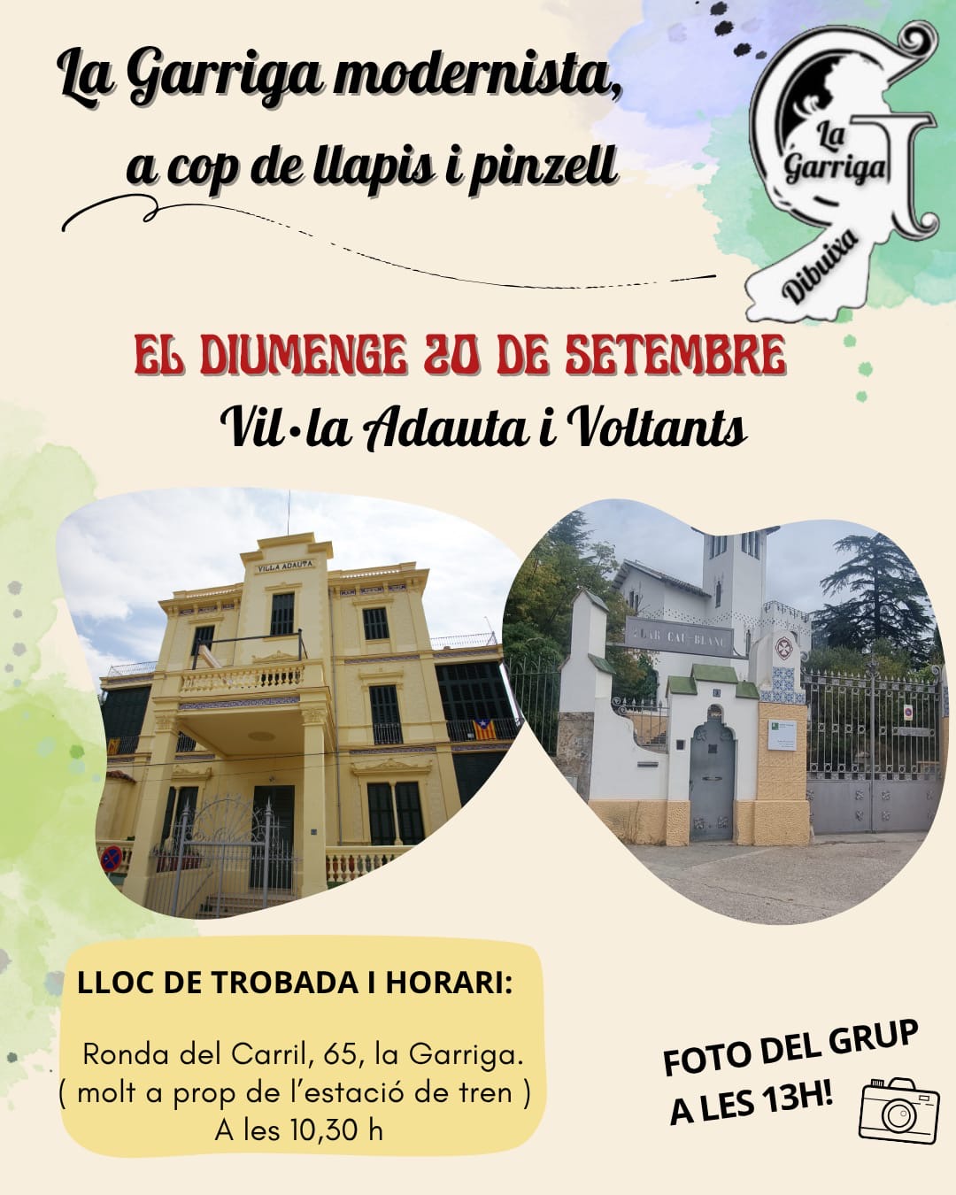 La Garriga Dibuixa. Vil•la Adauta i voltants