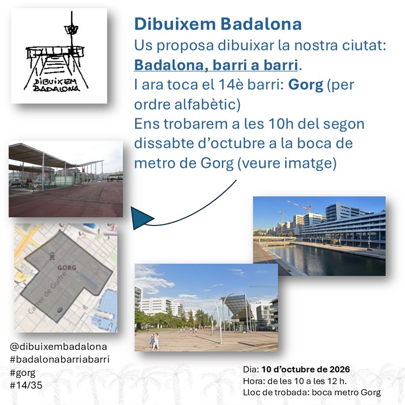Dibuixem Badalona. Gorg