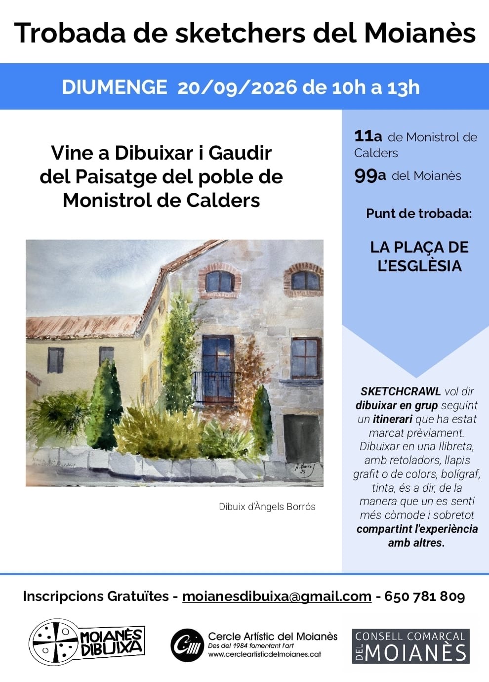 Moianès Dibuixa. Monistrol de Calders