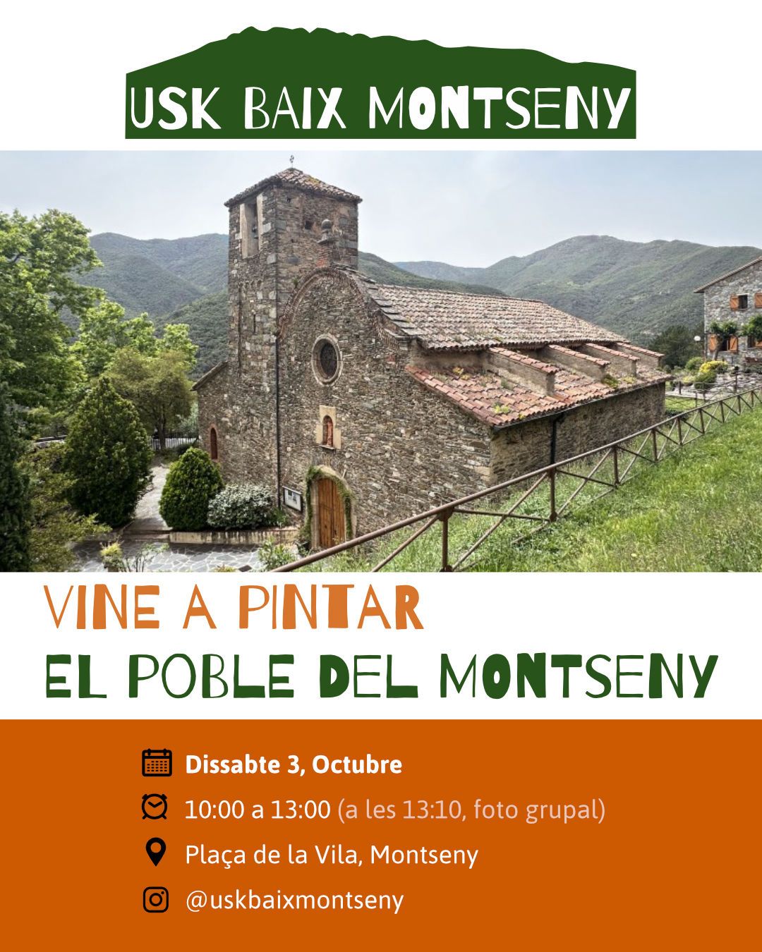 USk Baix Montseny. El poble del Montseny