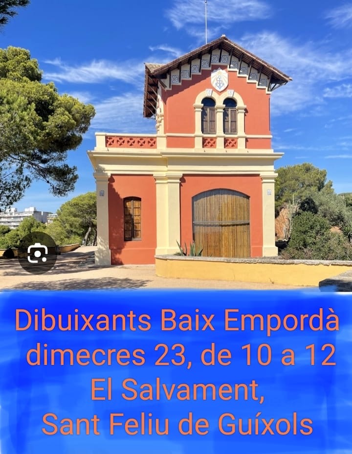 Dibuixants Baix Empordà. El Salvament. Sant Feliu de Guíxols