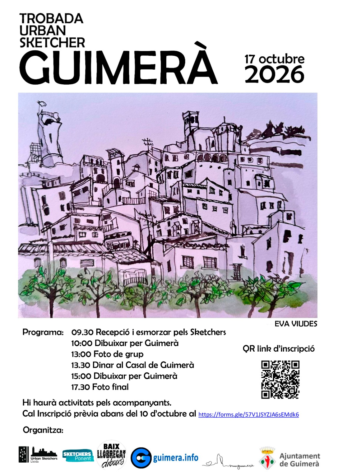USk Lleida, Sketchers de Ponent i Baix Llobregat Dibuixa. Guimerà