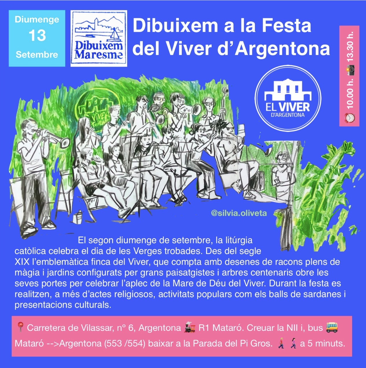 Dibuixem Maresme. Festa del Viver. Argentona