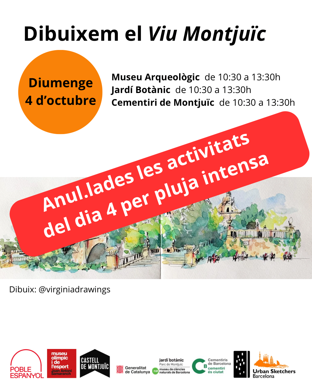 USk Barcelona. Dibuixem el Viu Montjuïc