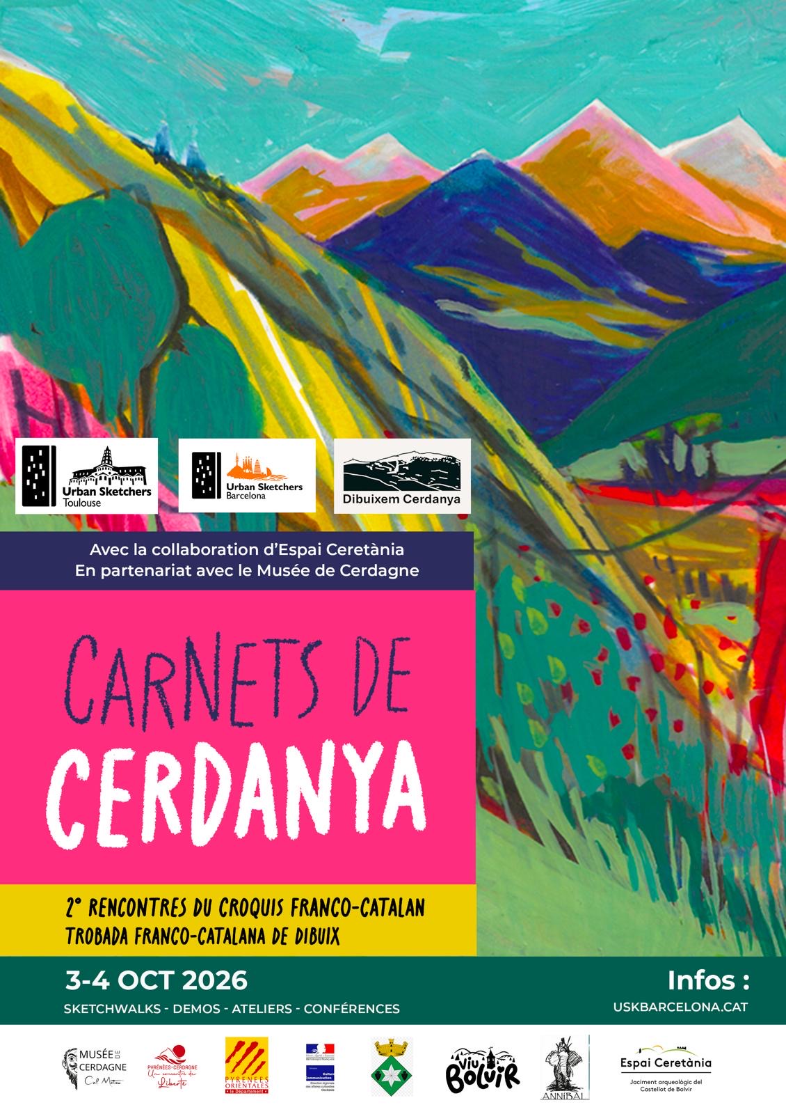 USk Barcelona, Dibuixem Cerdanya i USk Toulouse. Carnets de Cerdanya