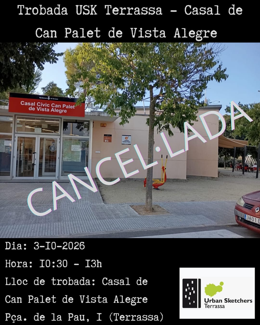 USk Terrassa. Casal de Can Palet de Vista Alegre