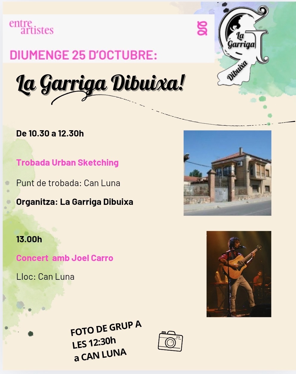 La Garriga Dibuixa. Can Luna i Concert