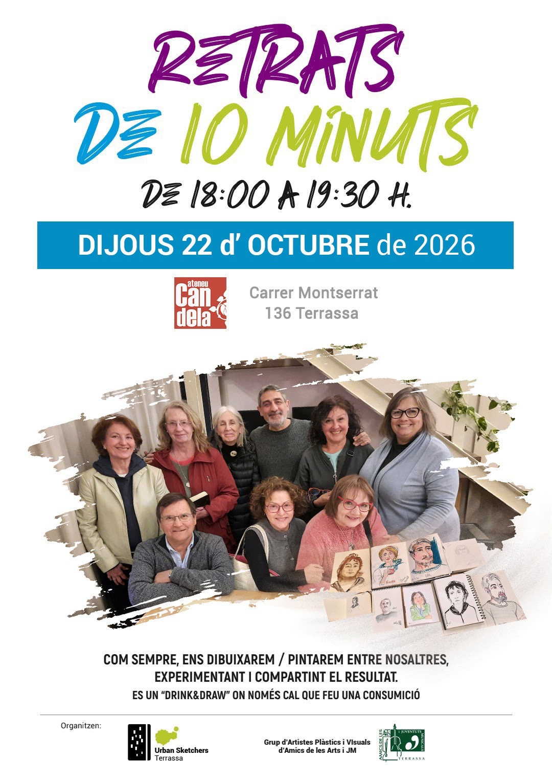 USk Terrassa. Retrats de 10 minuts.