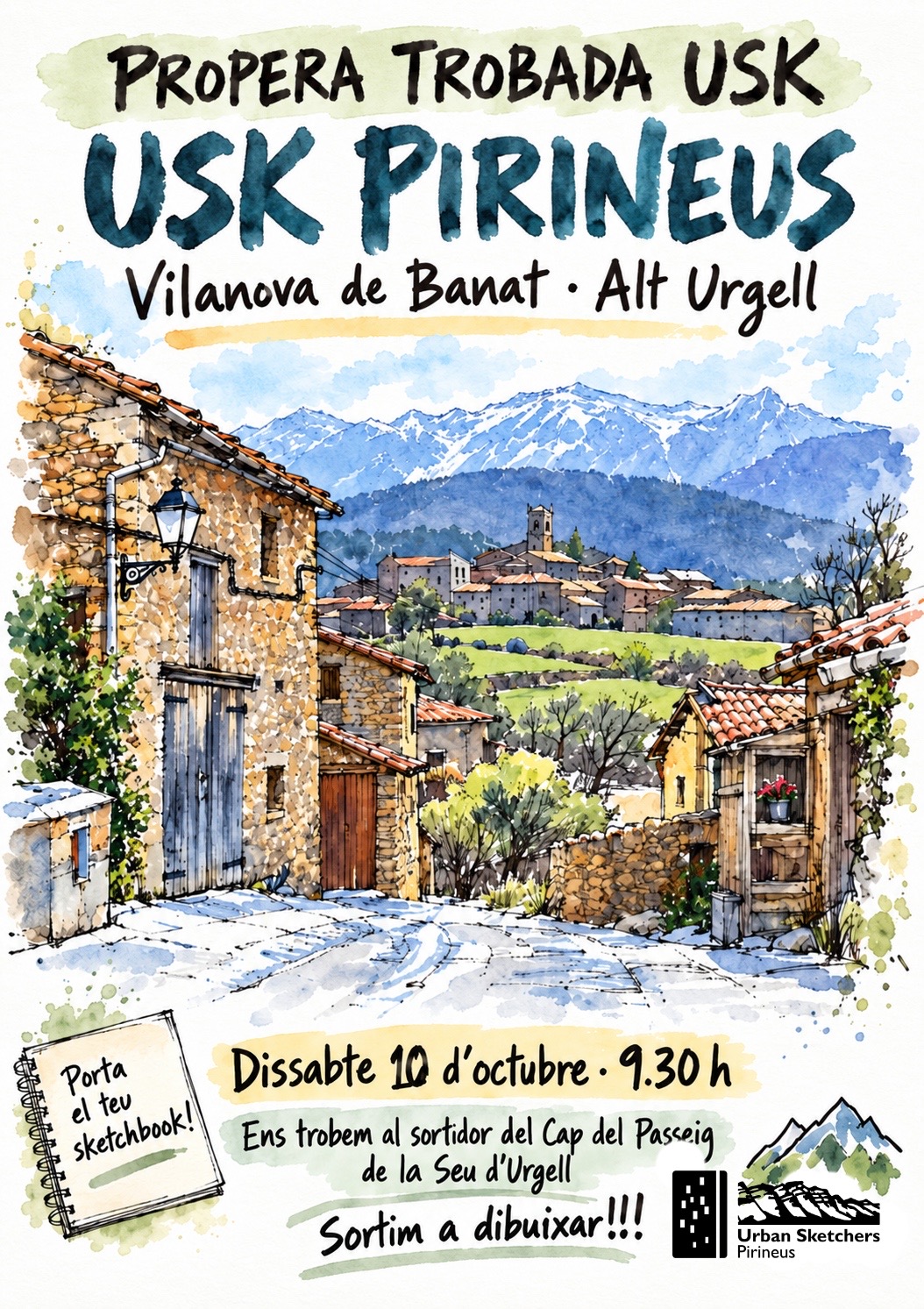 USk Pirineus. Vilanova de Banat. Alt Urgell