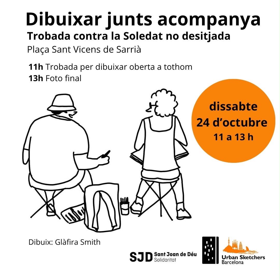 USk Barcelona. Dibuixar junts acompanya