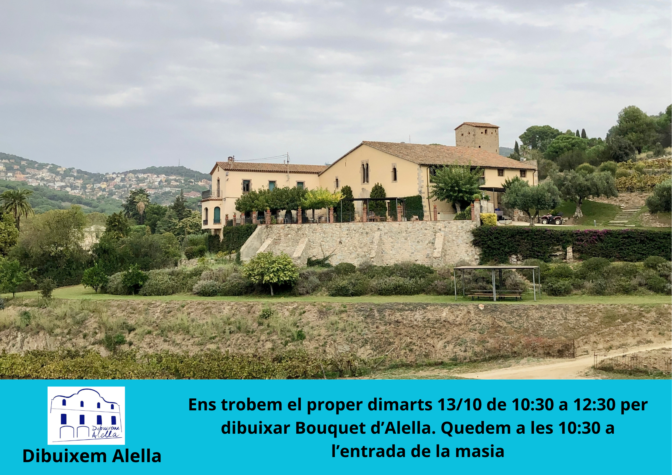 Dibuixem Alella. Bodegues Bouquet d’Alella