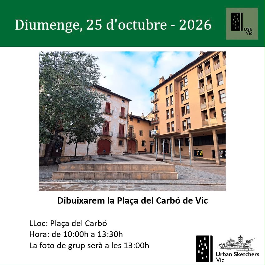 USk Vic. Plaça del Carbó. Vic