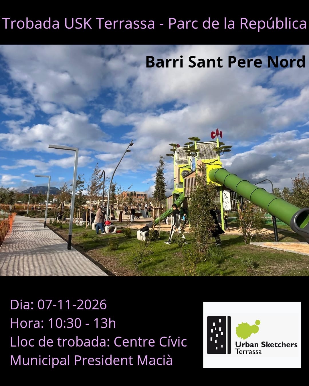 USk Terrassa. Parc de la República