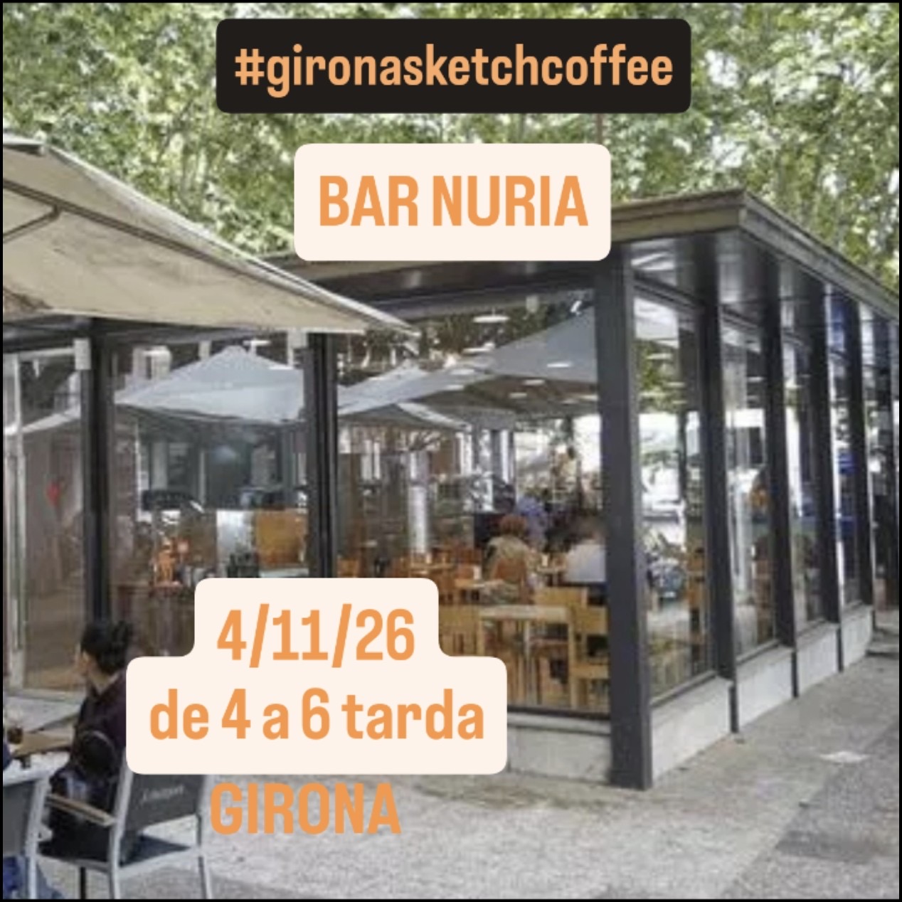 Girona SketchCoffe. Bar Nuria